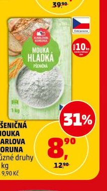 Pšeničná mouka Karlova Koruna