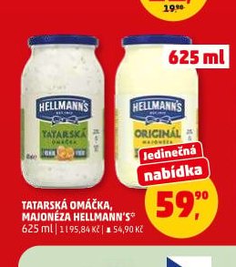 Tatarská omáčka / Majonéza Hellmann's