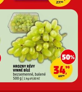 Hrozny révy vinné bílé
