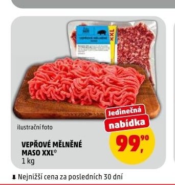 VEPŘOVÉ MĚLNĚNÉ MASO XXL