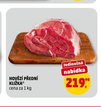 HOVĚZÍ PŘEDNÍ KLIŽKA