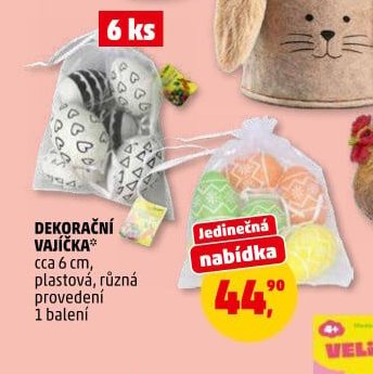 DEKORAČNÍ VAJÍČKA