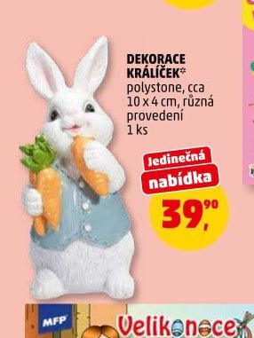 DEKORACE KRÁLÍČEK