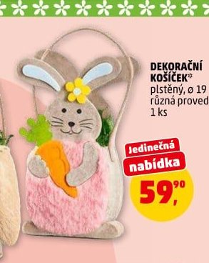 DEKORAČNÍ KOŠÍČEK