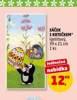 SÁČEK S KRTEČKEM