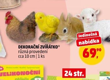 DEKORAČNÍ ZVÍŘÁTKO