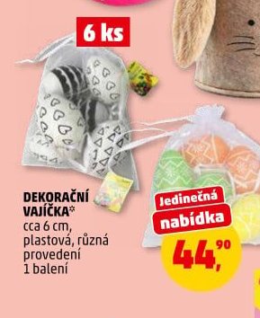 DEKORAČNÍ VAJÍČKA