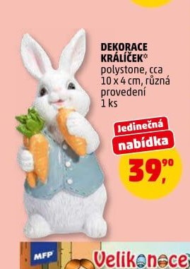 DEKORACE KRÁLÍČEK
