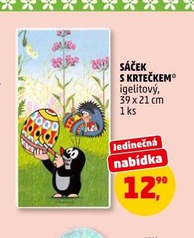 SÁČEK S KRTEČKEM