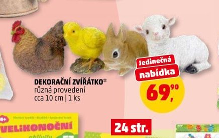 DEKORAČNÍ ZVÍŘÁTKO
