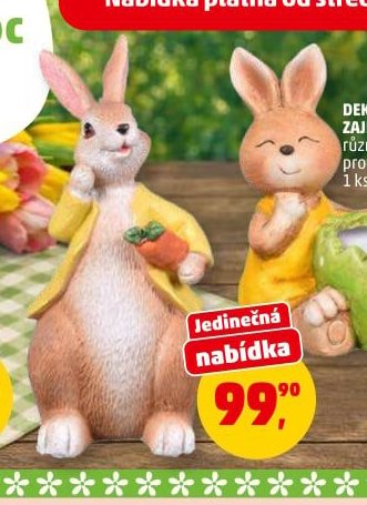 DEKORACE ZAJÍČEK