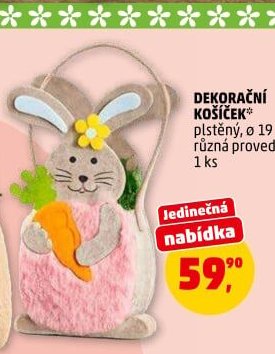 DEKORAČNÍ KOŠÍČEK