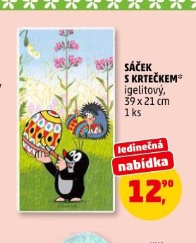 SÁČEK S KRTEČKEM
