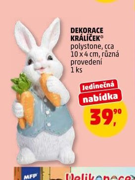 DEKORACE KRÁLÍČEK
