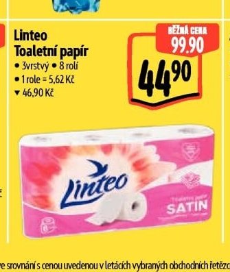 Linteo Toaletní papír