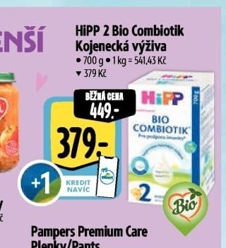 HiPP 2 Bio Combiotik Kojenecká výživa