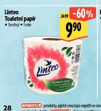 Linteo Toaletní papír