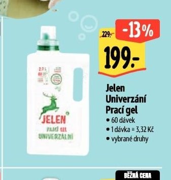 Jelen Univerzální Prací gel