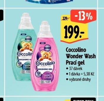Coccolino Wonder Wash Prací gel