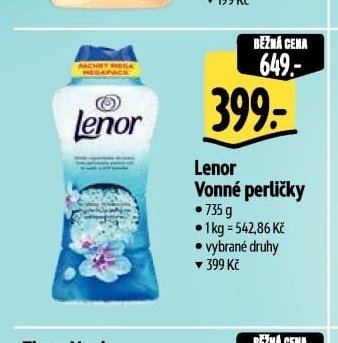 Lenor Vonné perličky