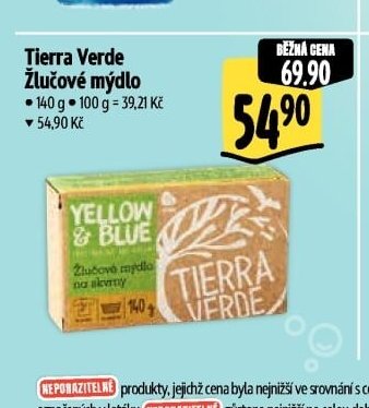 Tierra Verde Žlučové mýdlo