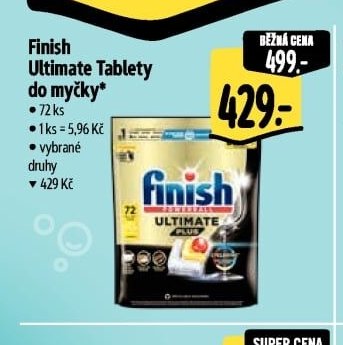Finish Ultimate Tablety do myčky