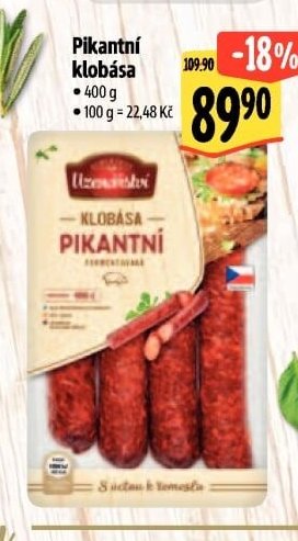 Pikantní klobása