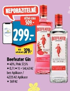 Gin Pink Beefeater