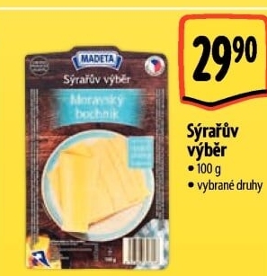 Sýr Sýrařův výběr Madeta