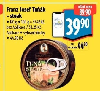 Tuňák steak Exclusive Franz Josef Kaiser - Albert akcniletaky.com