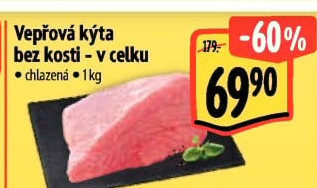 Vepřová kýta bez kosti