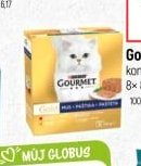 Gourmet konzervy pro kočky 8x 85 g