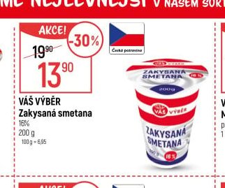Váš Výběr Zakysaná smetana