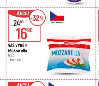 Váš Výběr Mozzarella