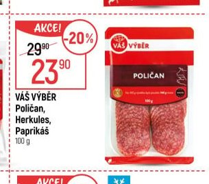 Váš Výběr Poličan, Herkules, Paprikáš
