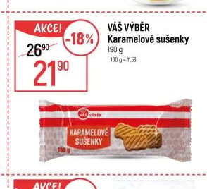 Váš Výběr Karamelené sušenky