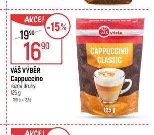 Váš Výběr Cappuccino