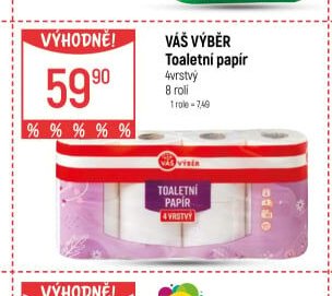 Váš Výběr Toaletní papír