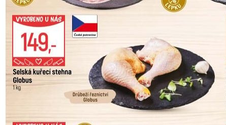 Selská kuřecí stehna Globus