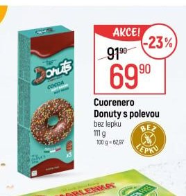 Cuorenero Donuty s polevou