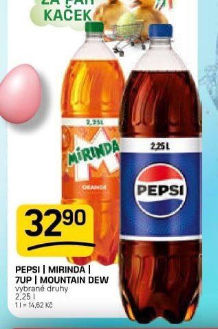 Pepsi | Mirinda | 7up | Mountain Dew