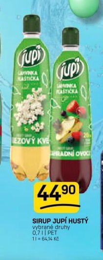 Sirup Jupí hustý