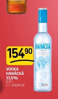 Vodka Hanácká 37,5%