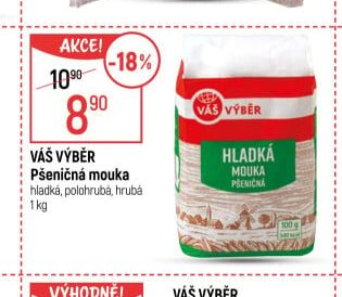 Váš výběr pšeničná mouka