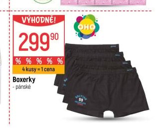Boxerky pánské