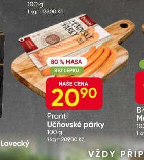 Prantl Učňovské párky
