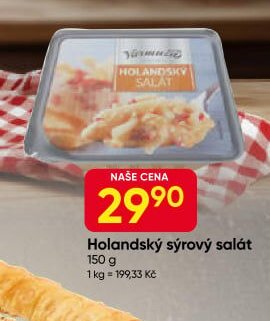 Holandský sýrový salát