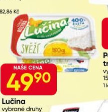 Lučina vybrané druhy