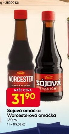 Sojová omáčka / Worcestrová omáčka