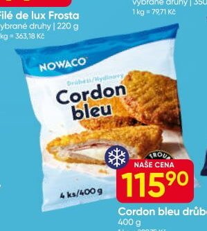 Cordon bleu drůbeží